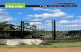 STEEL WELDMESH FENCING - Hande Products · The unique “V” Mesh Fencing range provides security, functionality & looks at an affordable price. Its simple to install with purpose