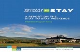 A REPORT ON THE STAY TO STAY WEEKENDS...community leaders, employers, entrepreneurs, realtors, potential neighbors, and state and local officials to begin ... Lake Champlain Regional