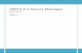 SWCS 4.2 Server Manager - Solatech · 2017-01-06 · A SQL Server database is made up of at least two files, the database file (.mdf) and a log file (.ldf). You must have both of