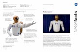 What Robonauts Are Made Of facts NASA · 2013-07-17 · giving the R2 a total wingspan of 8 feet. ... Robonaut 2’s hands have 12 degrees of freedom – 4 degrees of freedom in the
