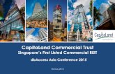 dbAccess Asia Conference 2015 - cct-trust.listedcompany.comcct-trust.listedcompany.com/newsroom/20150519... · Steady Financial Results and Prudent Capital 26 Management 5. ... data