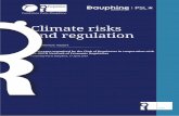 Climate risks and regulation - Fondation Dauphinechairgovreg.fondation-dauphine.fr/sites/chairgovreg... · 2019-06-05 · Climate risks 1 and regulation Conference of the Club of