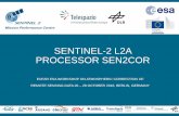 SENTINEL-2 L2A PROCESSOR SEN2COR · Definition, issue 1.0, S2PAD-VEGA-IODD-0001, 2014 3. U. Müller-Wilm, [L2A-PDD] Sentinel 2 MSI - Level 2A Product Definition, S2PAD-VEGA-PD-0001