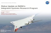 Status Update on NASA’s...January 4, 2011 Seeking New Ideas Integrated System-Level Research Fundamental Research-2 Technology Transfer Technology Transfer NASA Aeronautics Investment