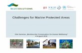 Challenges for Marine Protected Areas...Lauru Ridges to Reefs Protected Area Network 20 August 2015 Blue Solutions • First locally-managed marine area network in Melanesia • Established