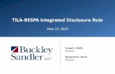 TILA-RESPA Integrated Disclosure Rule TRID Webinar May 2015.pdfLoan Estimate –Amendment: For this exception to apply, disclosure must be clearly and conspicuously provided on Loan