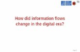 How did information flows change in the digital era? · [3] Science and Engineering Publication Output Trends, National Science Foundation, 2018. [4] J. Couzin-Frankel: Secretive