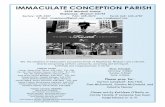 IMMACULATE CONCEPTION PARISH · 2013-05-14 · IMMACULATE CONCEPTION PARISH 2934 Marshall Avenue Maplewood, Missouri 63143 Rectory: 645-3307 • FAX: 645-0672 • Parish Hall: 644-6787