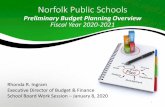 Norfolk Public Schools · K-3 Primary Class Size Reduction Program Changes: • Incentive funds to reduce class sizes in kindergarten through grade three (K-3) below SOQ staffing