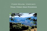 Thua Thien Hue Province...105 Section 1 Introduction 1.1 Field study objectives This field study was undertaken in Thua Thien Hue Province in Central Viet-nam in late 2001 and early