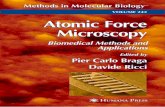 VOLUME 242 Atomic Force Microscopy · 2016-01-26 · Atomic Force Microscopy VOLUME 242 Biomedical Methods and Applications Edited by. Single Molecular Interactions 369 369 28 Measurement