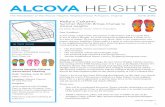 ALCOVA HEIGHTS · 2015-06-12 · with you to choose the next site(s) for elementary schools in South Arlington. We need to figure out where everything will fit in our county. This