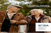Emergency Planning: Compliance Assistance Module · Emergency Planning In a retirement home, emergencies that pose a risk of harm to residents can happen in many forms. A fire, violent
