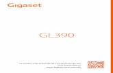 Gigaset GL390...Gigaset GL390 / LUG ES es / A31008-N1177-R701-1-X143 / Cover_front_c.fm / 5/19/20 La versión más actual de las instrucciones de uso está disponible enTemplate Module,