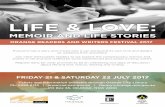 LIFE & LOVE · Memoir Writing Workshop – Friday 21 July - $35 Dietary requirements: History Council of NSW - Voices from the past: Uncovering local and personal stories - tickets