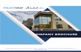 COMPANY BROCHURE - nutridar.com d'Entreprise.pdf · COMPANY BROCHURE P.O. Box 9695 Amman 11191 Jordan Tel: + 962 6 57 28 202 Fax: + 962 6 57 28 201 Email : info@nutridar.com. About