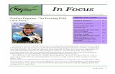 HPS Newsletter Oct 2015 · IN FOCUS 1! In Focus Volume 60, Issue 10 October 2015 October(Program-(“An(Evening(With(Larry(Perry”( INSIDE THIS ISSUE:!!!Nationally!known!wildlife!and!prize