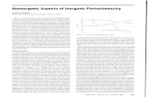 Bioinorganic aspects of inorganic photochemistry · Bioinorganic Aspects of Inorganic Photochemistry David G. Whitten University of North Carolina, Chapel Hill, NC 27514 Most of the