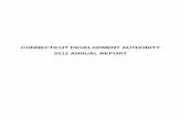 CONNECTICUT DEVELOPMENT AUTHORITY 2012 ANNUAL REPORT · 2016-01-26 · Sales & Use Tax Relief Minority Assistance Summary 7 Accountant’s Letter from Whittlesey & Hadley, ... LLC