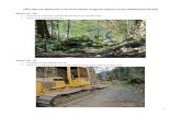 ODT-Spruce Railroad Trail Final Phase Progress …...1 ODT-Spruce Railroad Trail Final Phase Progress Report (Last Updated 5/22/20) March 16 - 20: Contractor initiated mobilizing equipment