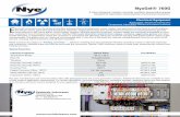 NyoGel® 760G - Nye Lubricants€¦ · Additional lubricants are available to meet a wide range of application requirements. For further information, technical specifications, evaluation