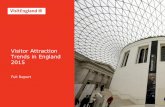 Visitor Attraction Trends in England 2015...Attractions reported a 2% annual increase in total visits to visitor attractions in 2015 (adults and children), a slower rate of growth