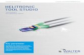 HELITRONIC TOOL STUDIO - Tecno-Ho · 1 WALTER 7 1 Examples of tools using the advanced license Advanced license The advanced license provides ultimate flexibility in order to meet
