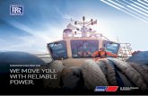Commercial Marine WE MOVE YOU. WITH RELIABLE POWER. · We move you. With reliable power. A solution provider MTU systems power the largest yachts, the strongest tugboats and the biggest
