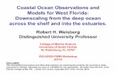Coastal Ocean Observations and Models for West Florida ...ocean.floridamarine.org/2014FLOilSpillResponseScienceMeeting/Res… · • The USF-CMS Ocean Circulation Group coordinates