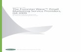 December 23, 2009 The Forrester Wave™: Email Marketing ...webpage.pace.edu/js12783n/PaceMarketing/Forrester...The Forrester Wave™: Email Marketing Service Providers, Q4 2009 For