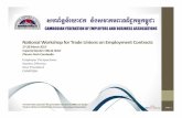 Employment Contracts Unions - CAMFEBA news/Employment Contracts... · 2015-06-04 · Employment contracts and their implementation affect employers in a variety of ways and how they