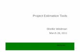 Project Estimation Tools - people.eecs.ku.eduhossein/Teaching/Sp19/... · Project Type Calibration Uses Industry productivity data Easiest Least accurate Project Types Supported -