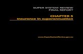 Insurance in superannuation - Treasury.gov.au...TPD insurance cover outside superannuation.2 Table 5.1: AIST & IFF — survey of superannuation member insurance cover (June 2008) Death