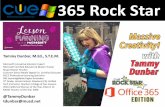 365 Rock Star - Teacher Geek is Chic! Microsoft Innovative Educator Expert Microsoft Certified Educator