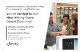You’re invited to our New Xfinity Store Grand Opening! · Grand Opening! Roseville Xfinity Store: The Fountains 1162 Roseville Pkwy, Suite 100 Roseville, CA 95678 Saturday, January