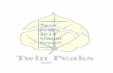 Twin Peaks 2014 Season Report - Utah FFSL · 2020-01-28 · Twin peaks seasonal employees started on April 2014 FIRE SEASON OVERVIEW The 2014 fire season was a great season for the