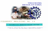Technical Education and Skills Development Authority Foundry … · Web viewAUTOMOTIVE/LAND TRANSPORT SECTOR. FOUNDRY MOLDING NC II. Page No. SECTION 1 FOUNDRY MOLDING NC II . QUALIFICATION