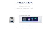 CCTV, Alarm Systems, Security Cameras, Intercoms Melbourne & Brisbane - DORANI TOUCH VIDEO INTERCOM … · apartment video intercom systems. We endeavour to provide all of our clients