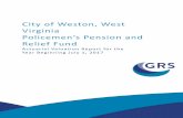 City of Weston, West Virginia Policemen’s Pension and ...mpob.wv.gov/actuarialreports/Documents/Weston_Police_07012017.pdfMs. Dodie Arbogast and Chief Josh P. Thomas City of Weston