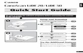 Quick Start Guide - gdlp01.c-wss.comgdlp01.c-wss.com/.../01/...30_Quick_Start_Guide_EN.pdf · Quick Start Guide. 2 Guide to the Manuals ... English Install the Software (Macintosh)