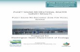 PUGET SOUND RECREATIONAL BOATER SURVEY RESULTS P …that began in 2009 to assess the effectiveness of CVA education and outreach to boaters and managers of boating access facilities.