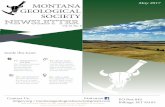 May 2017 MONTANA GEOLOGICAL SOCIETYmtgeo.org/wp-content/uploads/2017/07/vol61no8.pdfgeology we have here in Montana. One of my projects over the past three years has been to study
