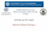 Setting up the stage Marine Global Changes...09.00 – 09.20 – Revisiting the definitions [Piero] 09.20 - 10.00 – Setting up the stage – marine global changes [Sam] 10.00 –