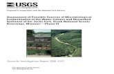 Assessment of Possible Sources of Microbiological ...Assessment of Possible Sources of Microbiological Contamination in the Water Column and Streambed Sediment of the Jacks Fork, Ozark
