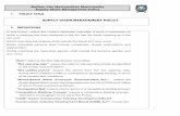 SUPPLY CHAIN MANAGEMENT POLICY - buffalocity.gov.za...supply chain management system, may lodge within 14 days of the decision or action, a written objection or complaint against the