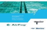 AirFog - Master GroupHP HVAC Series High Pressure Nozzle System for air-handling units or duct applications technology Automizing Nozzle Humidifiers AirFog ® AFE Atomizing Nozzle