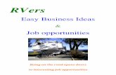 Jobs for RVers · RVers Easy Business Ideas & Job opportunities ! Being!onthe!road!opens!doors!! to!interesting!job!opportunities!