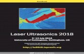 Laser Ultrasonics 2018 · 2019-09-01 · Castle Rock Brewery . A Flavour of the Amazing British Beer Scene Award-winning beer writer, broadcaster and judge, Pete Brown, presents British