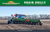 GRAIN DRILLS - Kubota · The Great Plains Drill line is the most comprehensive ... Great Plains delivers a highly economical seeding solution in the versatile 1206NT Drill (3.7m),