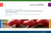 Guide to Pest Management in Vegetable Crops · previous Atlantic Provinces Vegetable Pest Guides and manufacturer’s information. This information is continuously changing and therefore